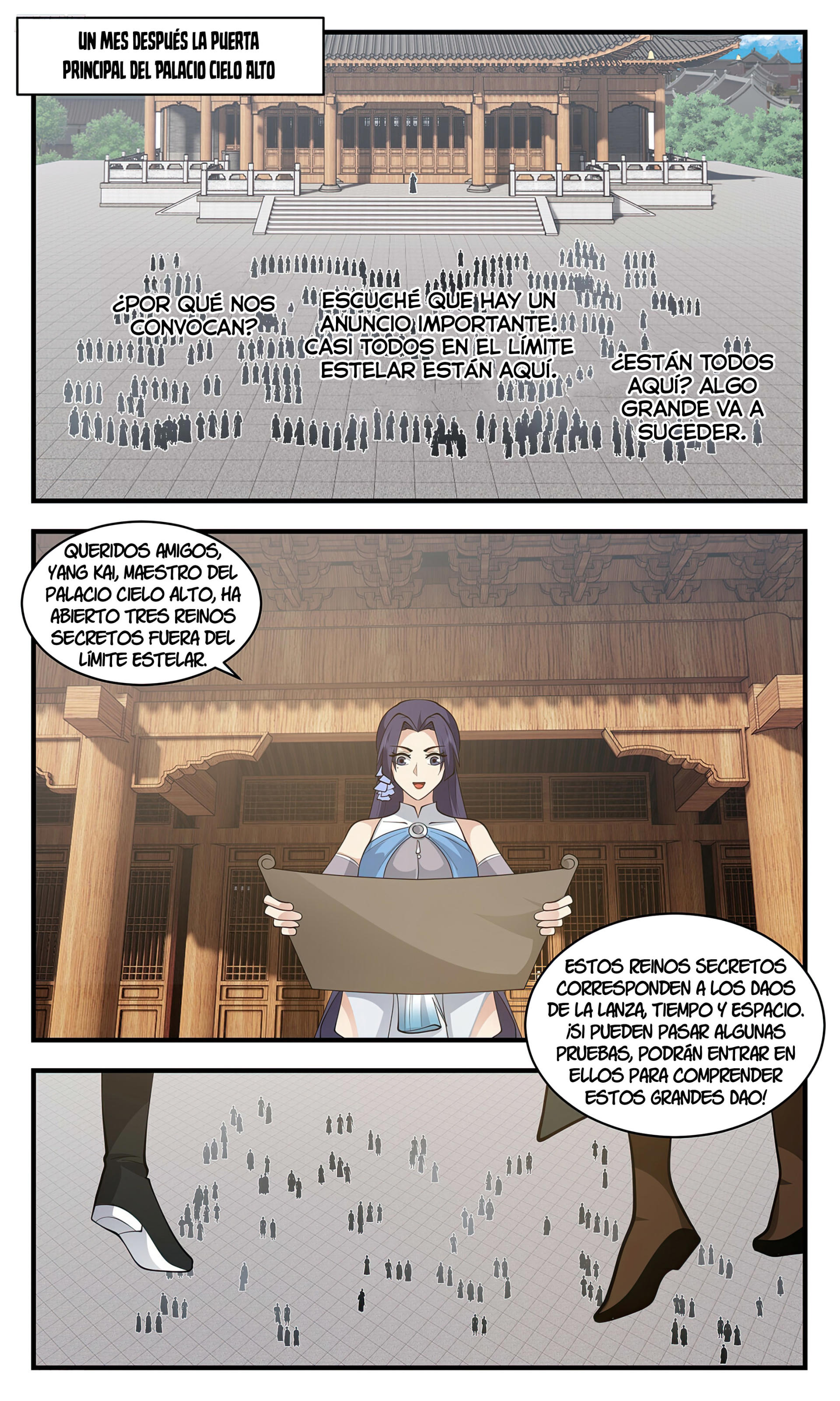 La Cumbre del Arte Marcial — Capítulo 3382 — 5