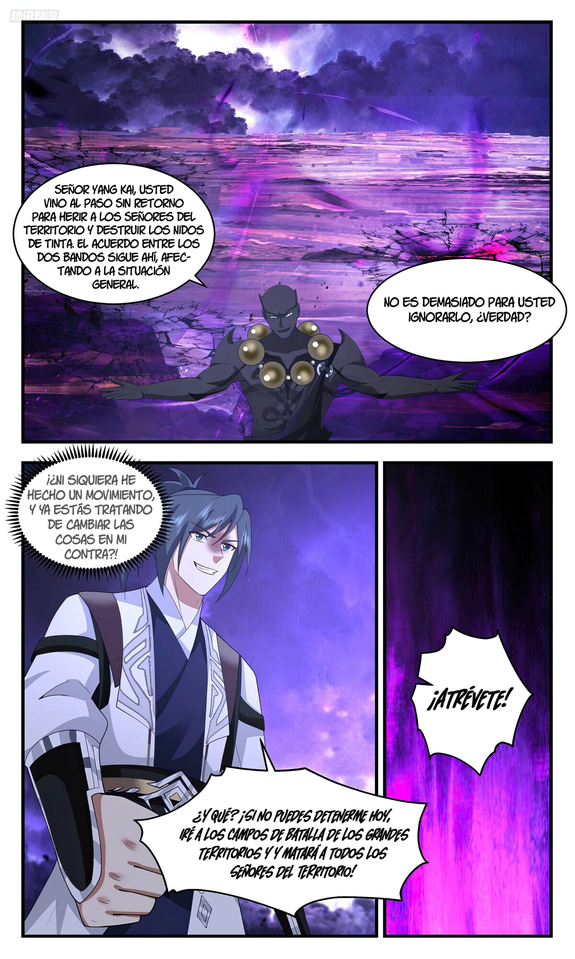 La Cumbre del Arte Marcial — Capítulo 3444 — 9