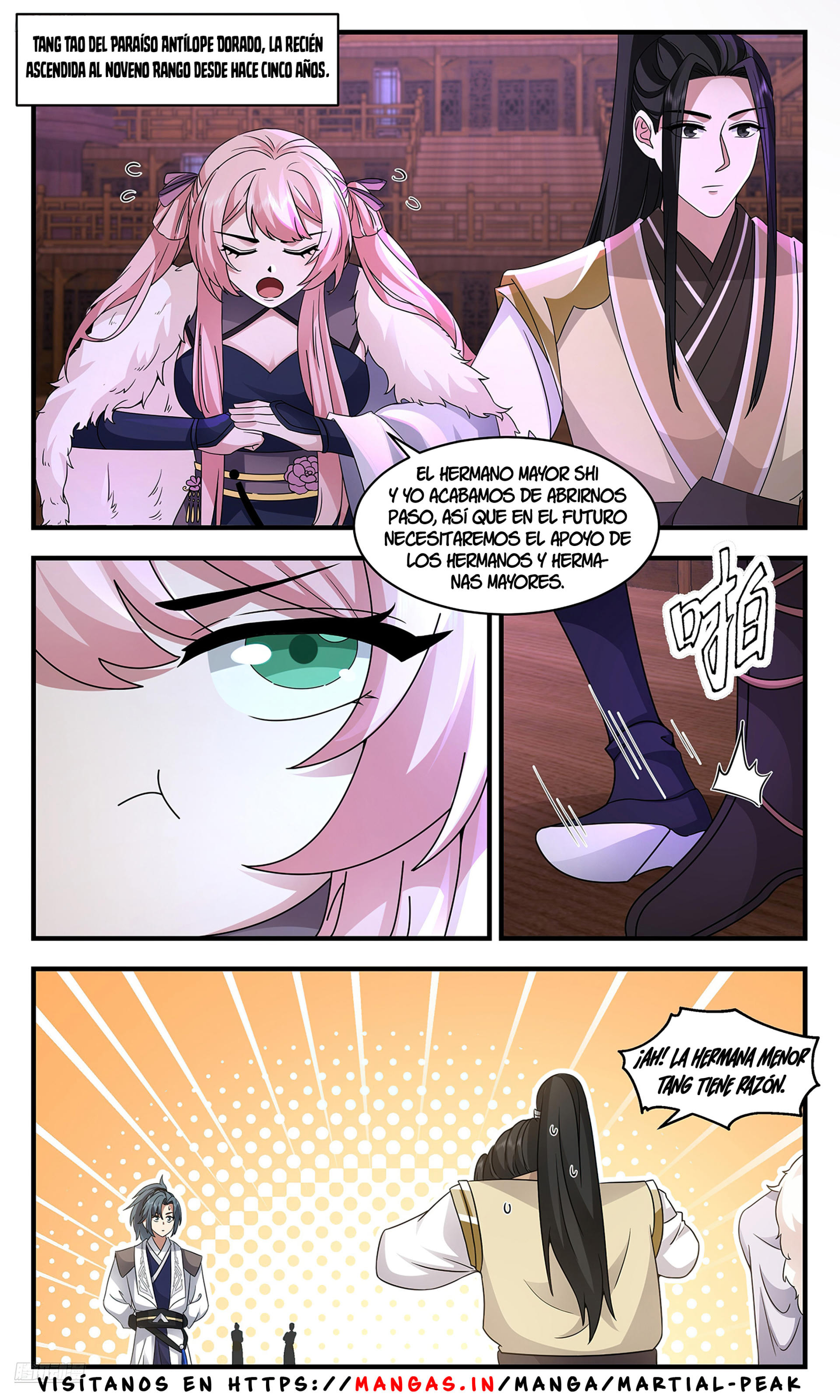 La Cumbre del Arte Marcial — Capítulo 3670 — 3
