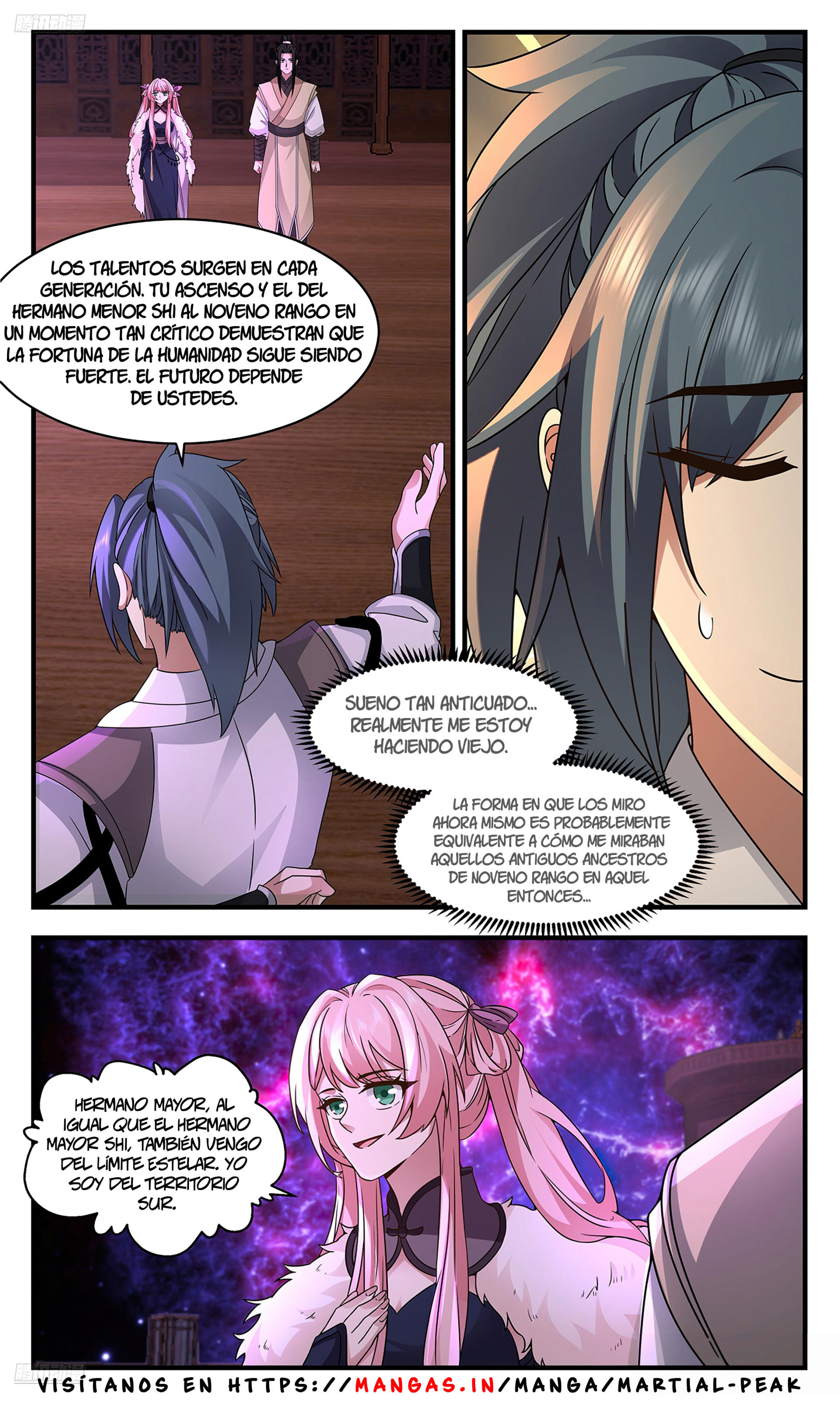 La Cumbre del Arte Marcial — Capítulo 3670 — 4