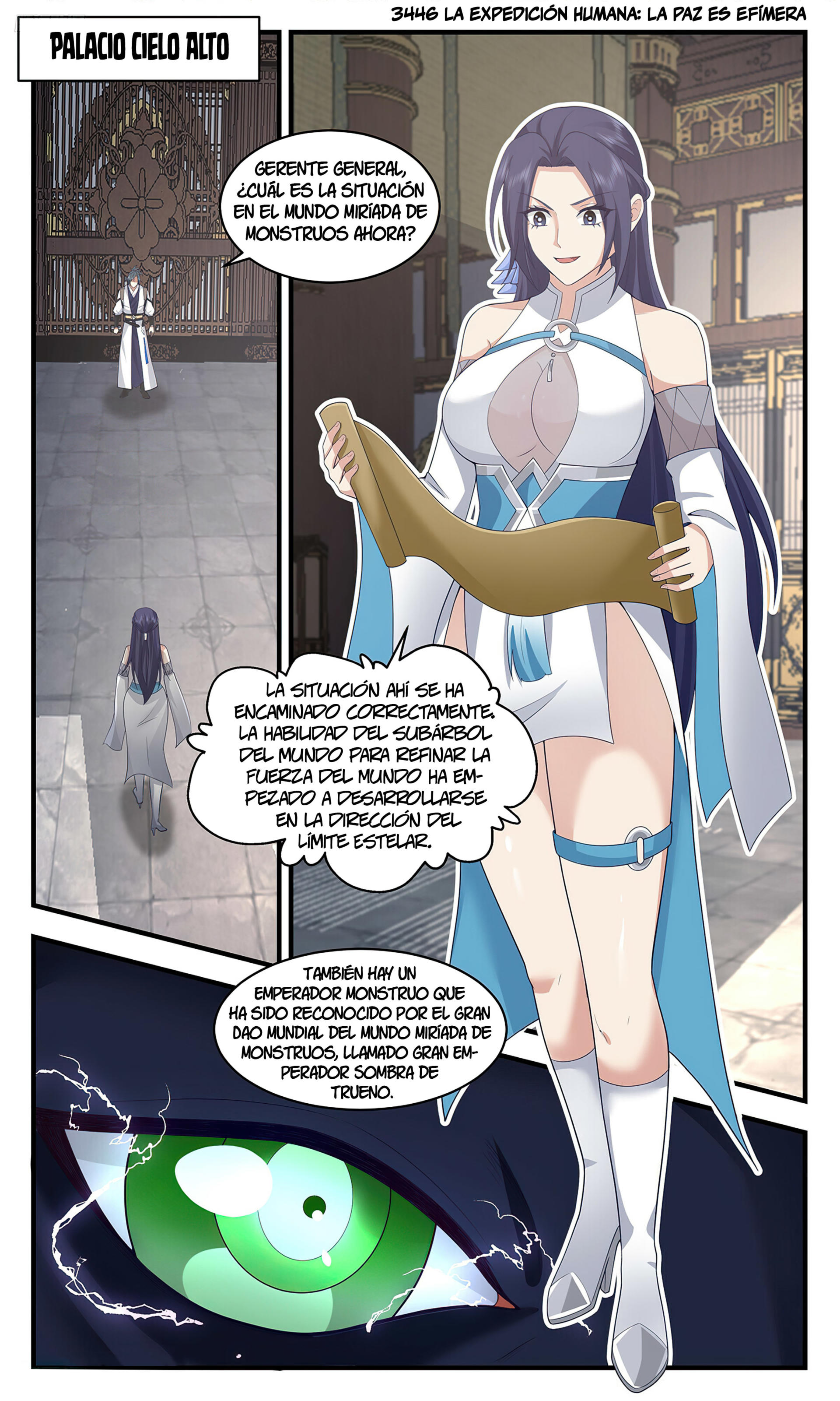 La Cumbre del Arte Marcial — Capítulo 3446 — 2