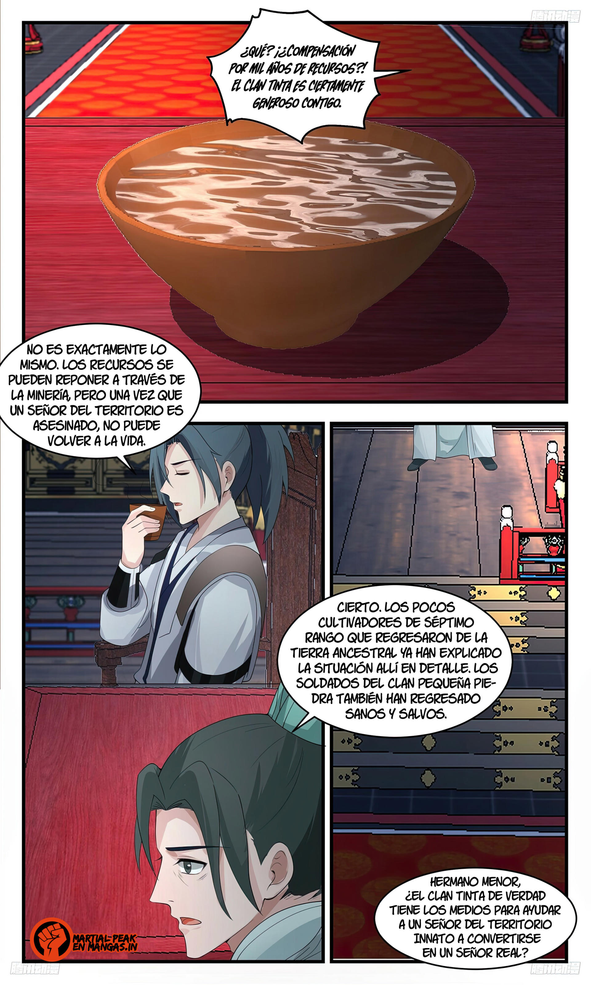 La Cumbre del Arte Marcial — Capítulo 3446 — 8