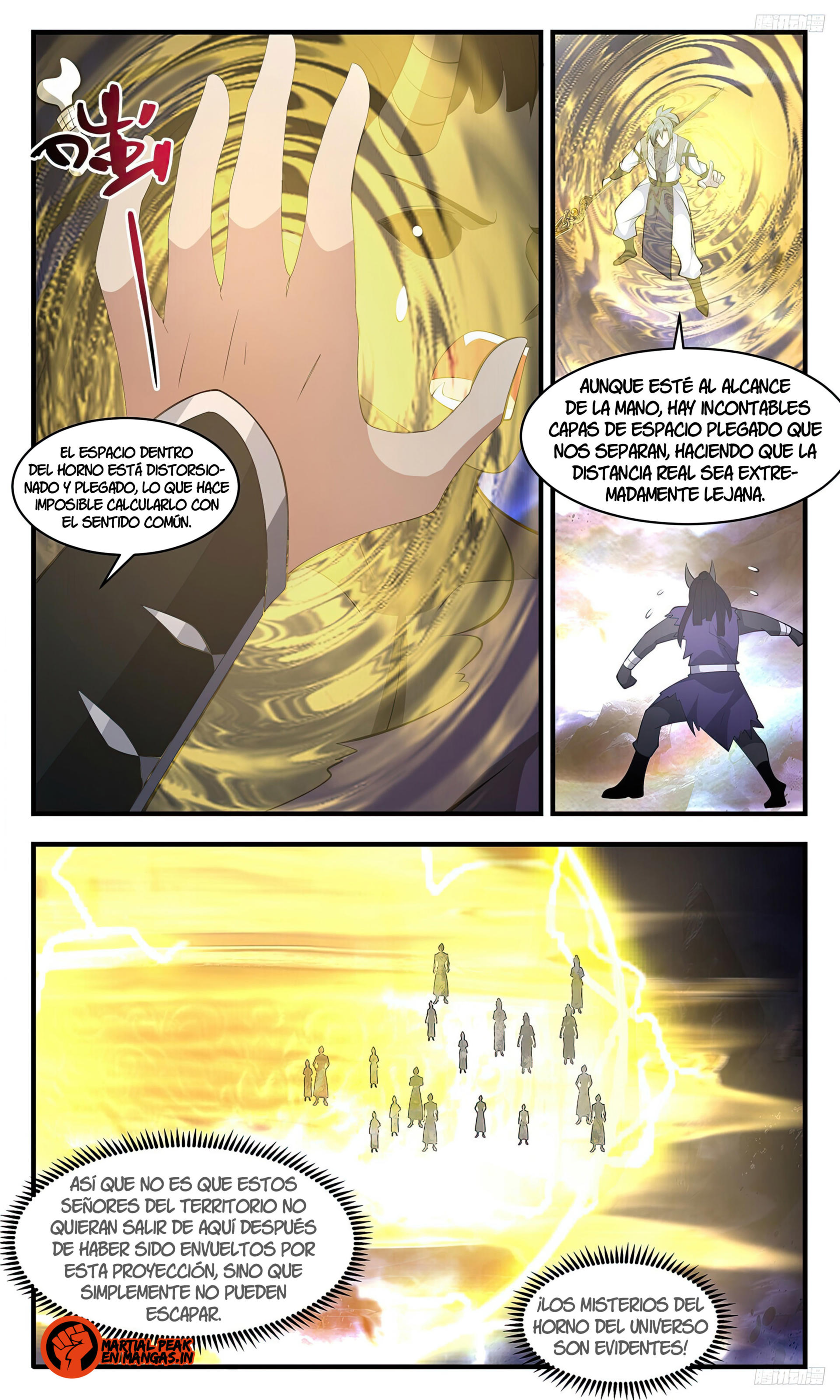 La Cumbre del Arte Marcial — Capítulo 3491 — 8