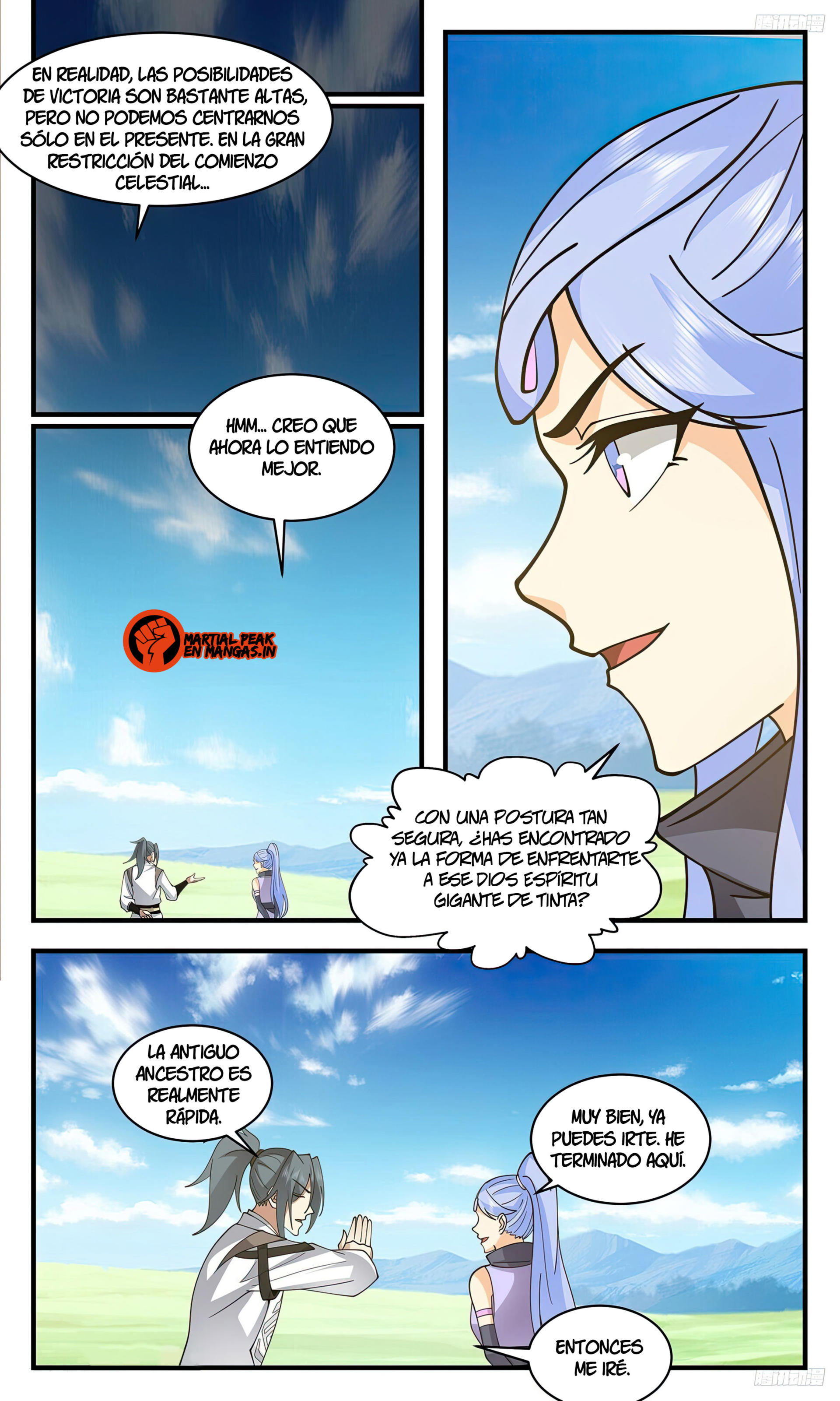 La Cumbre del Arte Marcial — Capítulo 3448 — 8
