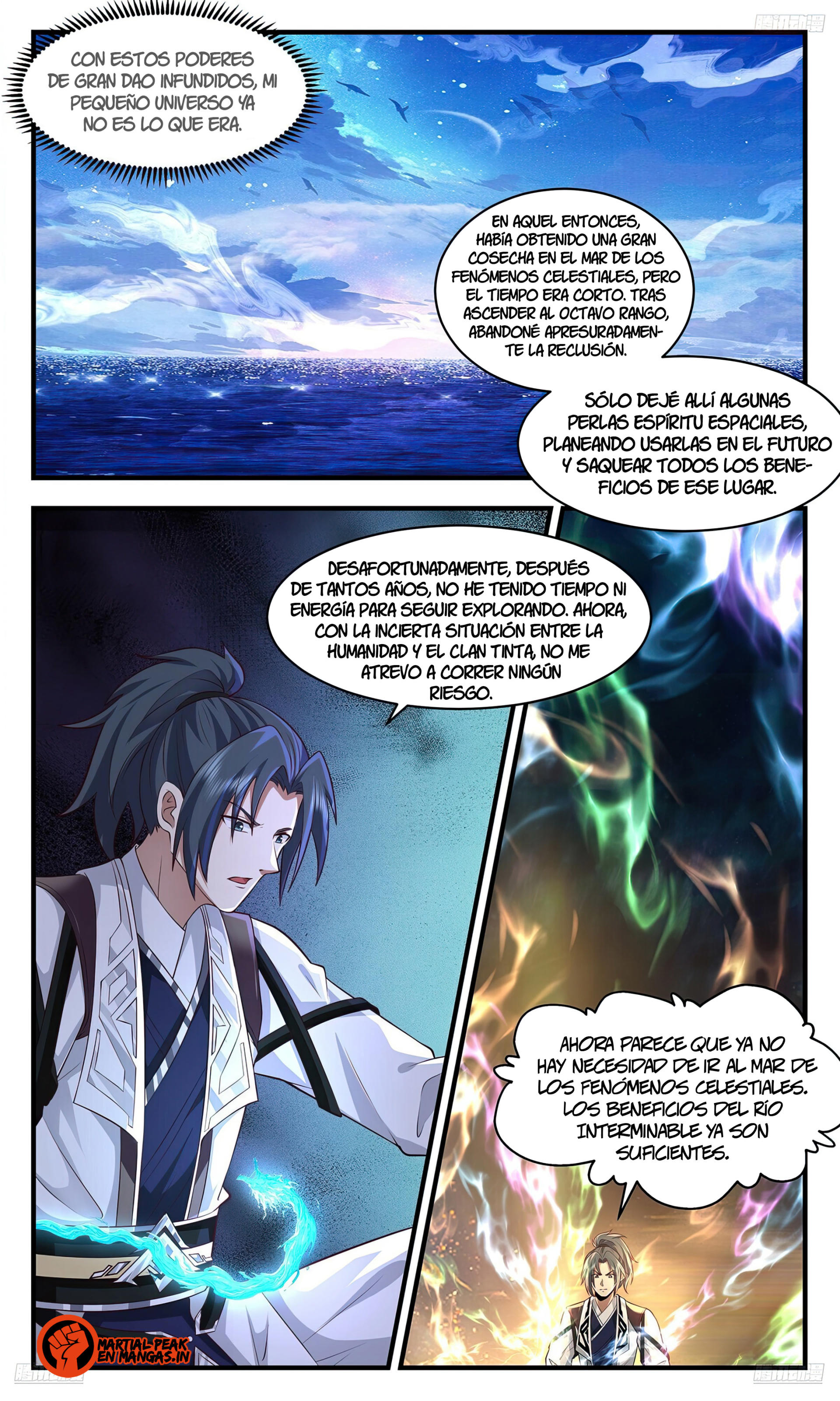 La Cumbre del Arte Marcial — Capítulo 3553 — 8