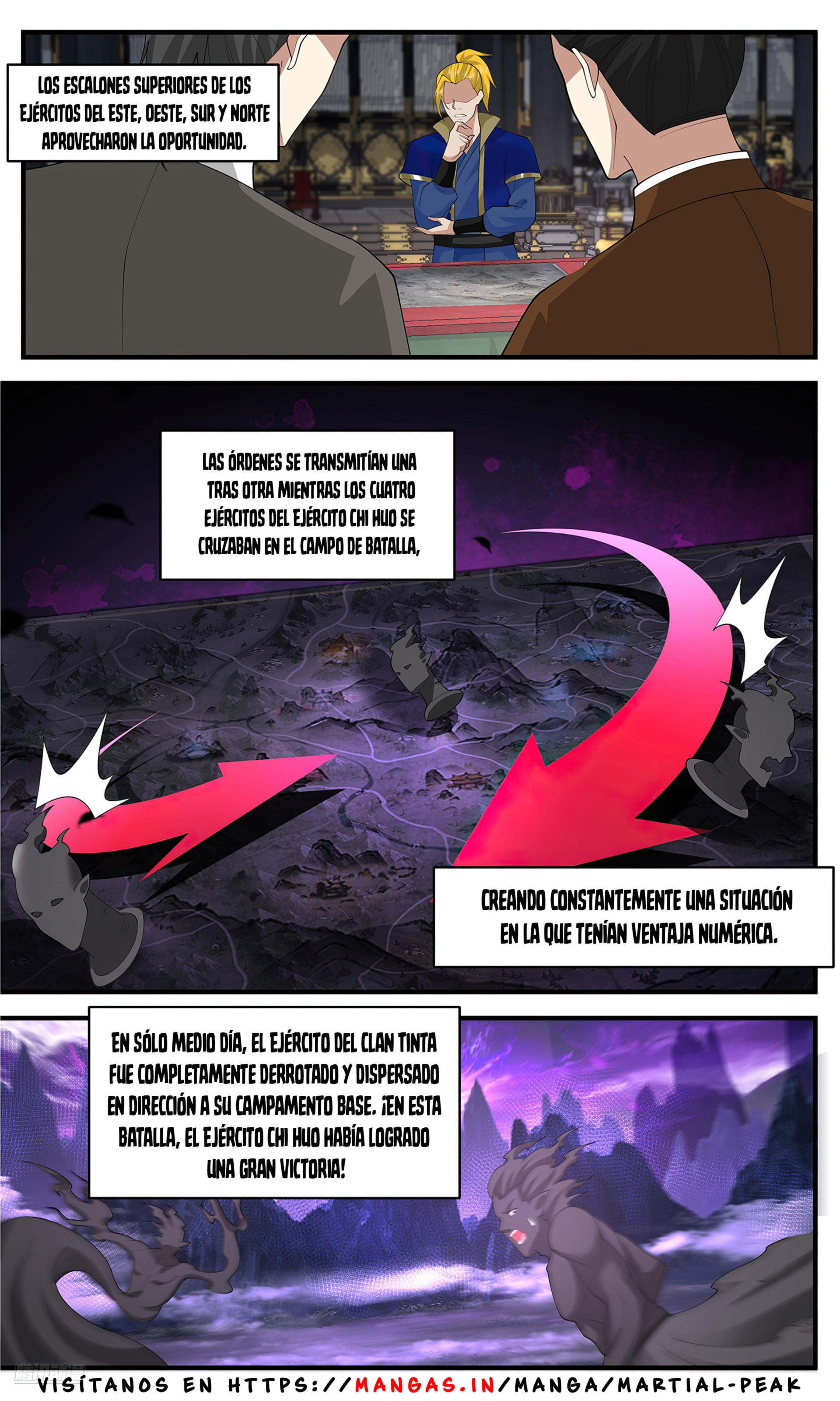 La Cumbre del Arte Marcial — Capítulo 3633 — 11
