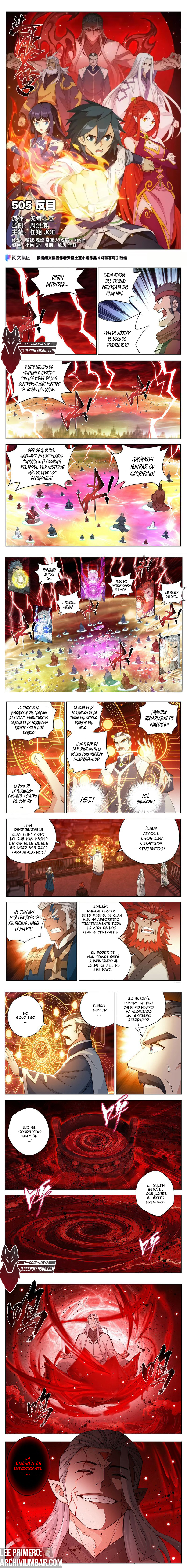 Rompiendo los Cielos en Combate — Capítulo 505 — 2