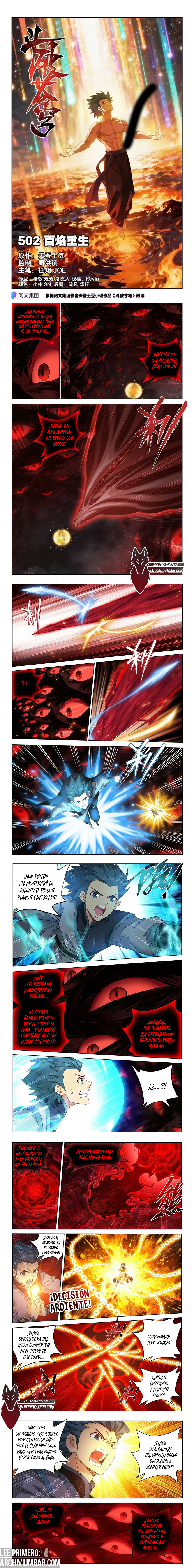 Rompiendo los Cielos en Combate — Capítulo 502 — 2