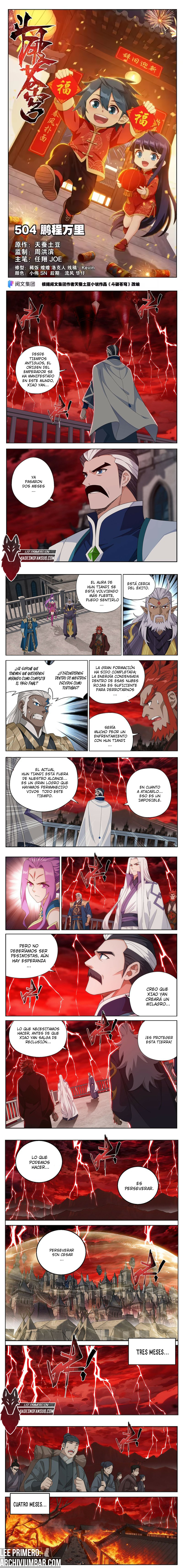Rompiendo los Cielos en Combate — Capítulo 504 — 2