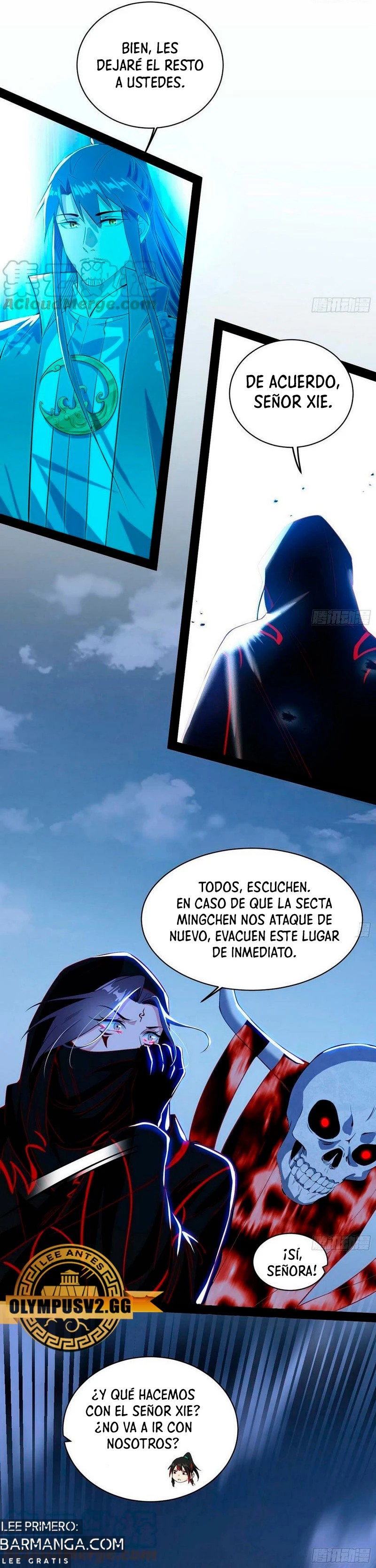 Soy un Dios Maligno — Capítulo 322.1 — 9