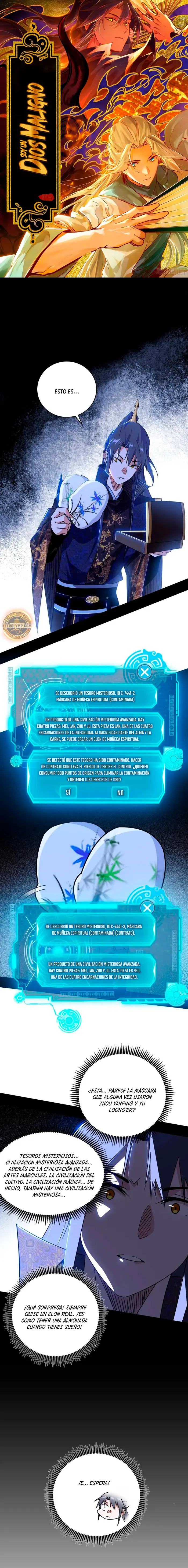 Soy un Dios Maligno —  Capítulo 485 — 2