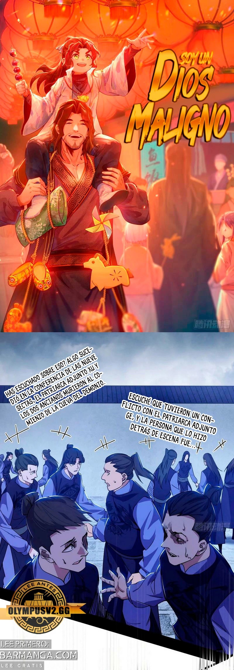 Soy un Dios Maligno — Capítulo 318.1 — 2