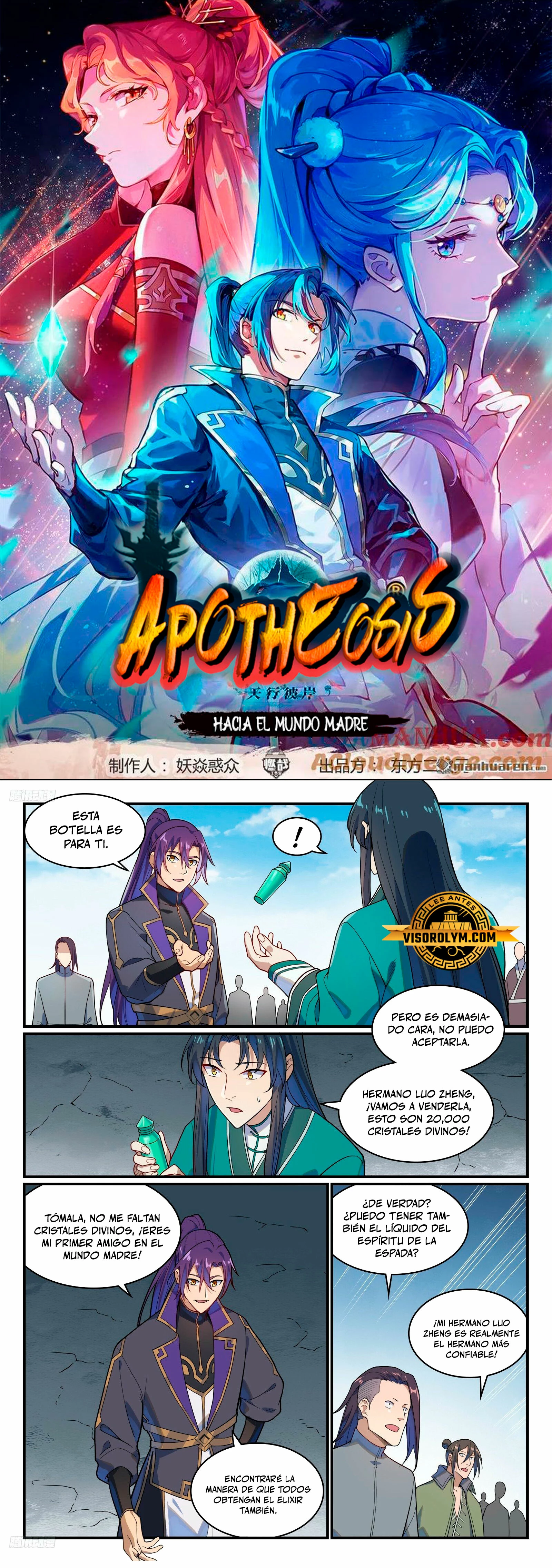 Apoteosis: Elevación al Estado de Dios —  Capítulo 1169 — 2