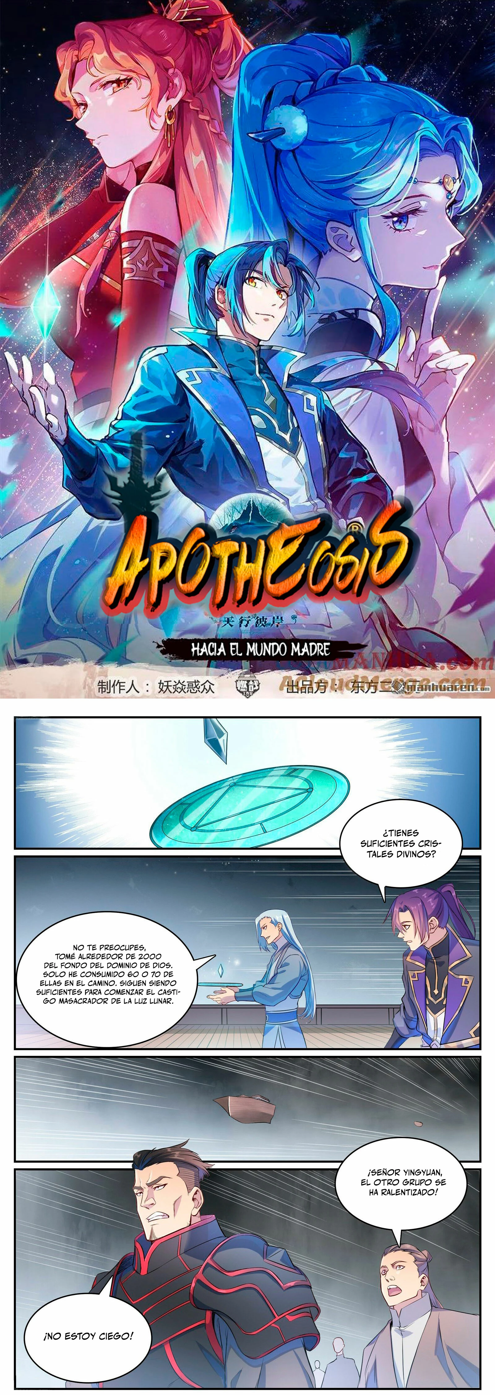 Apoteosis: Elevación al Estado de Dios —  Capítulo 1133 — 3