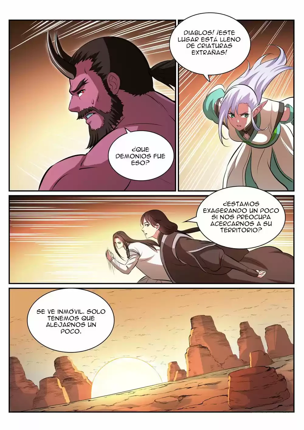 Apoteosis: Elevación al Estado de Dios — Capítulo 289  — Haha — 3
