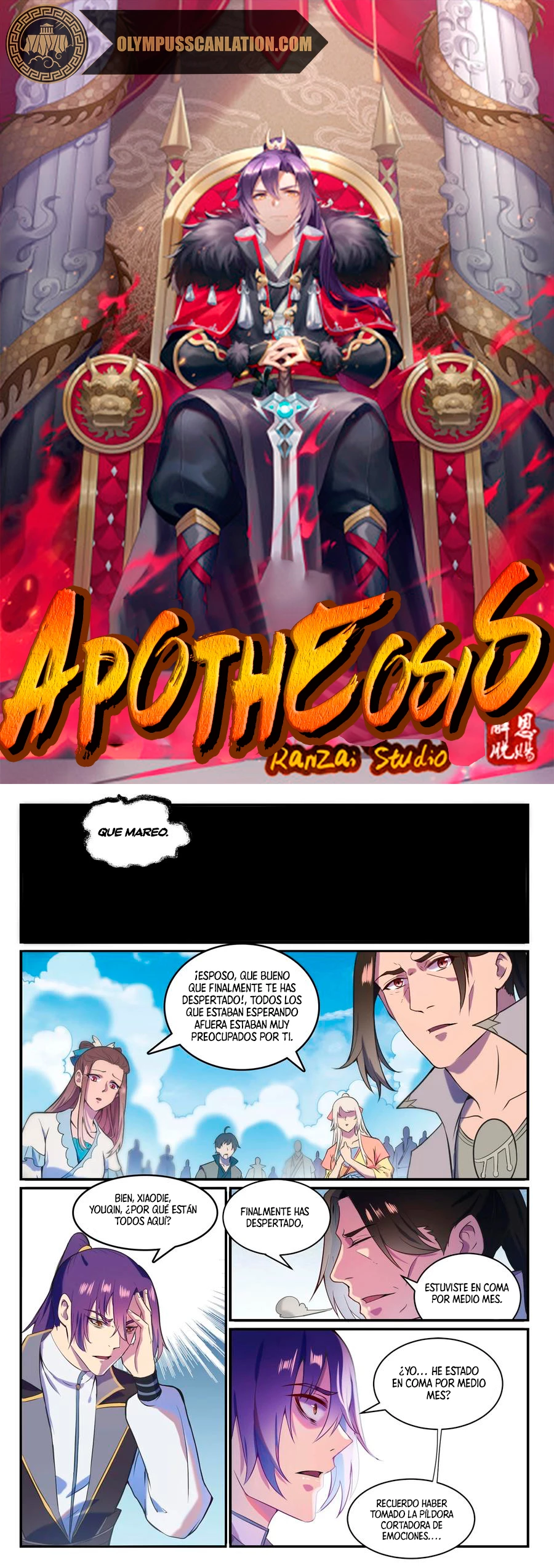 Apoteosis: Elevación al Estado de Dios —  Capítulo 836 — 2
