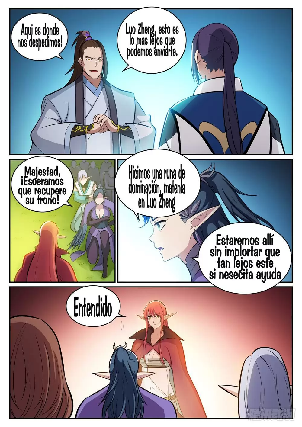 Apoteosis: Elevación al Estado de Dios — Capítulo 300 — 8