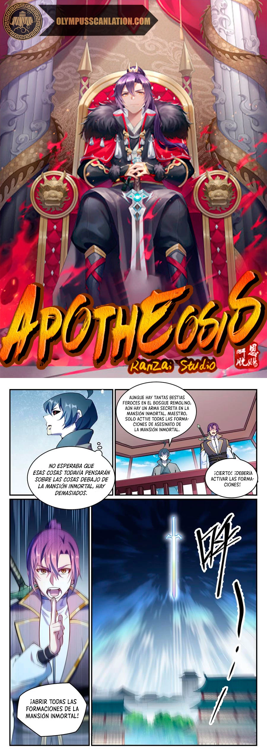 Apoteosis: Elevación al Estado de Dios —  Capítulo 840 — 3