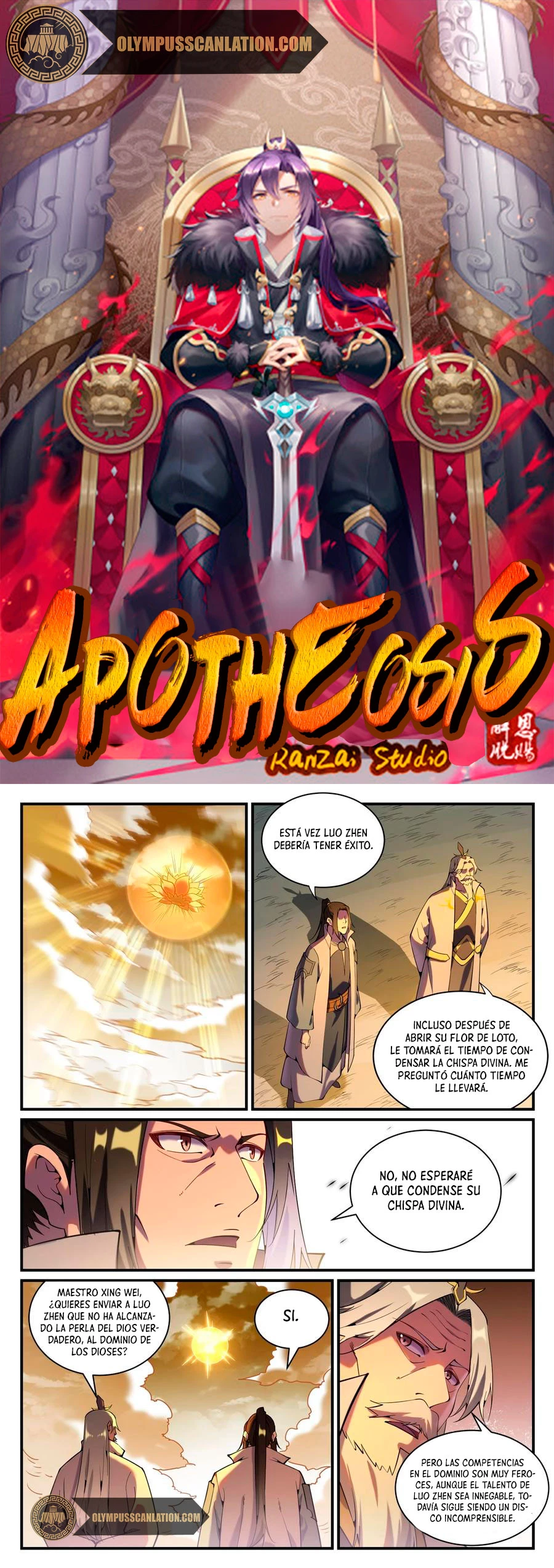 Apoteosis: Elevación al Estado de Dios —  Capítulo 837 — 3