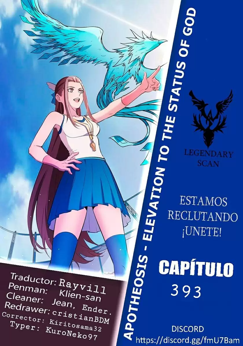 Apoteosis: Elevación al Estado de Dios — Capítulo 393 — 2
