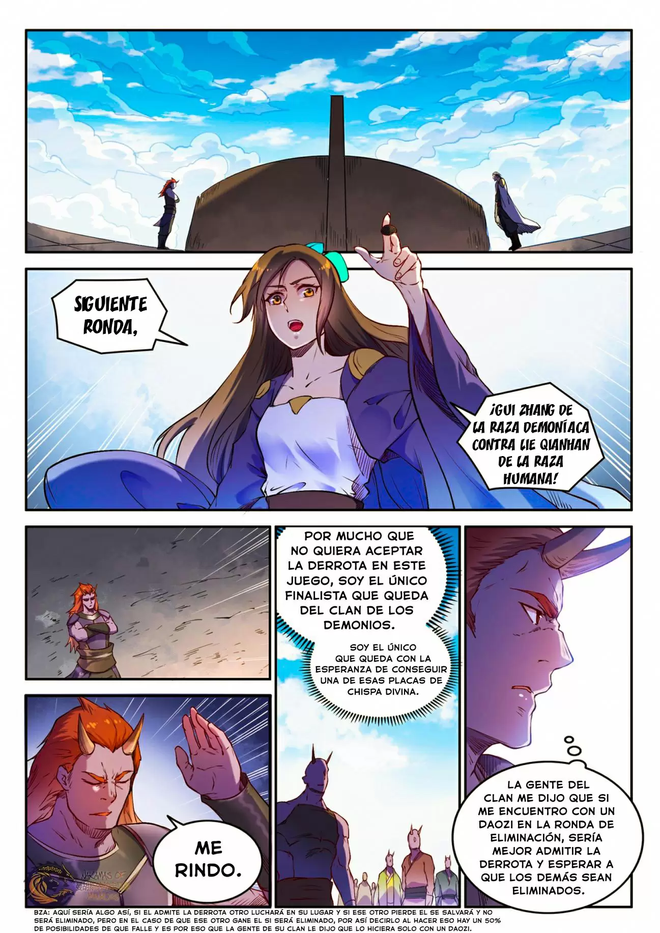 Apoteosis: Elevación al Estado de Dios — Capítulo 654 — 4