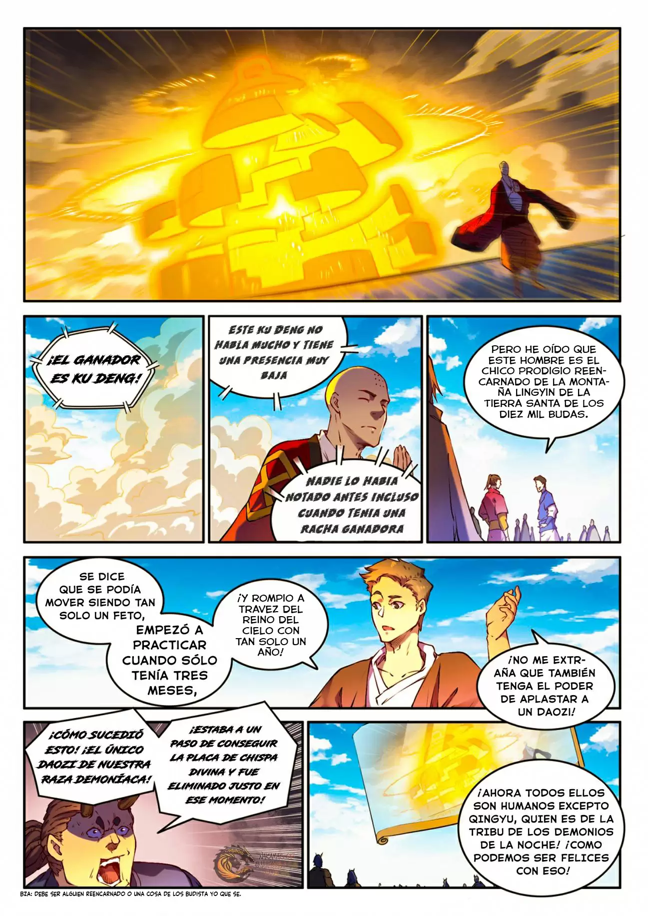 Apoteosis: Elevación al Estado de Dios — Capítulo 654 — 7