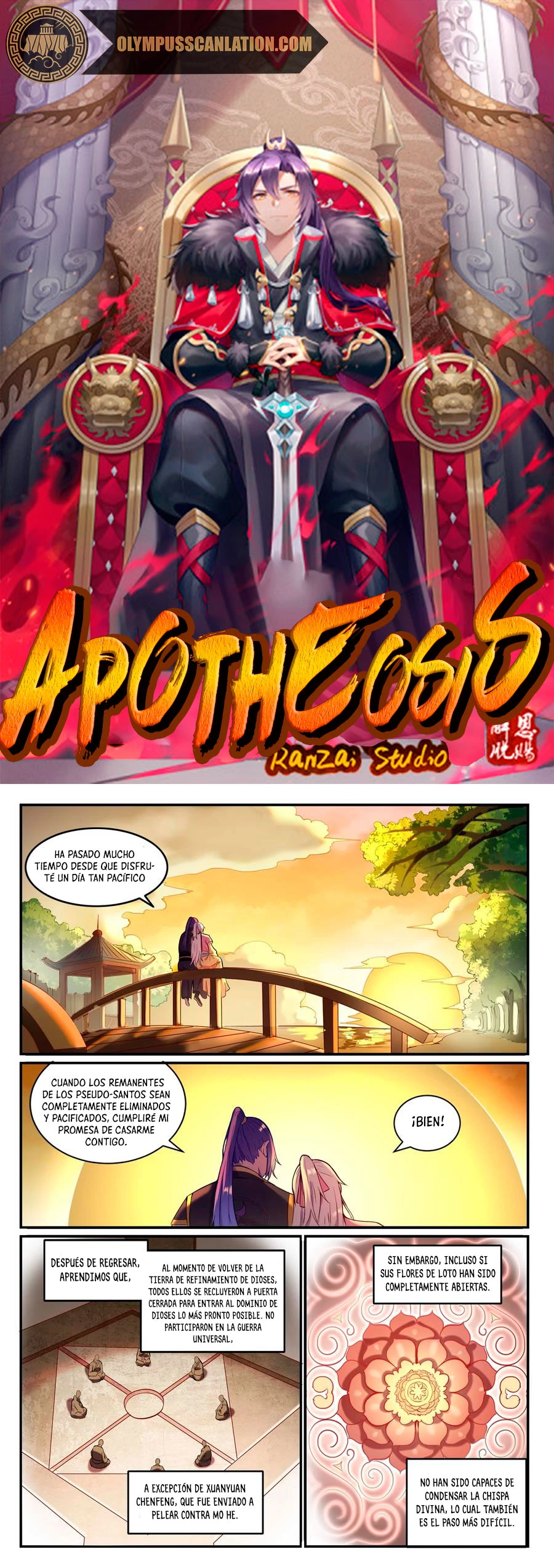 Apoteosis: Elevación al Estado de Dios —  Capítulo 835 — 2