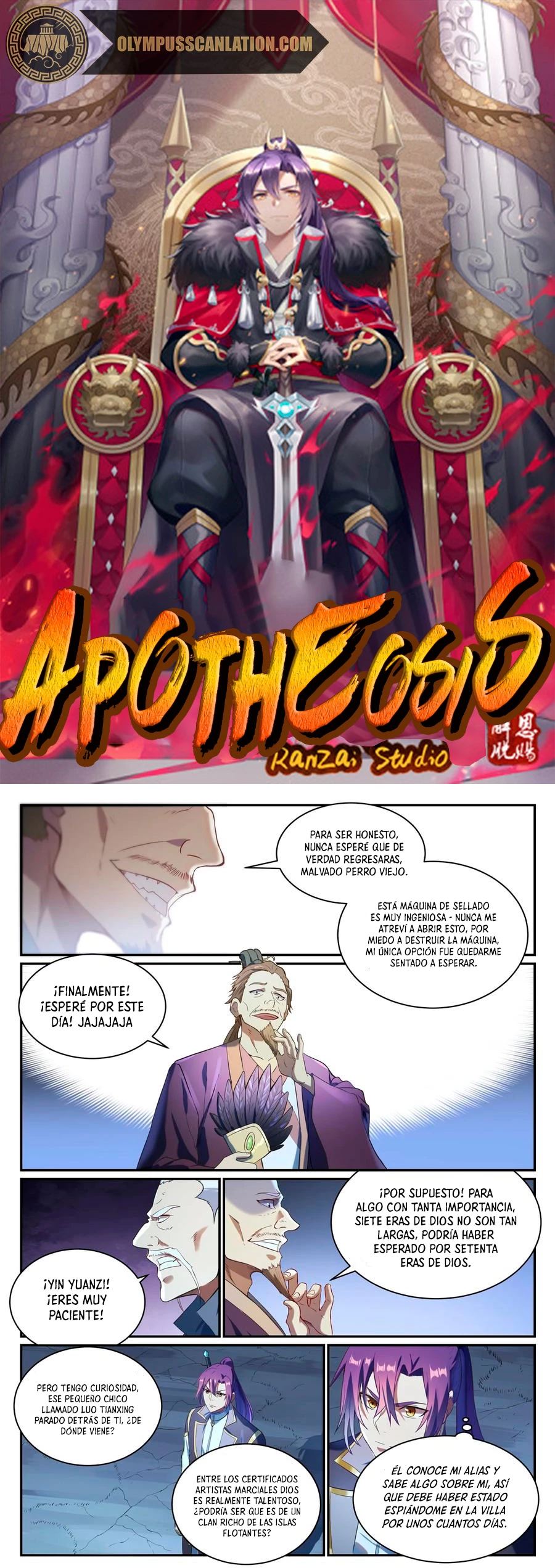 Apoteosis: Elevación al Estado de Dios —  Capítulo 847 — 3