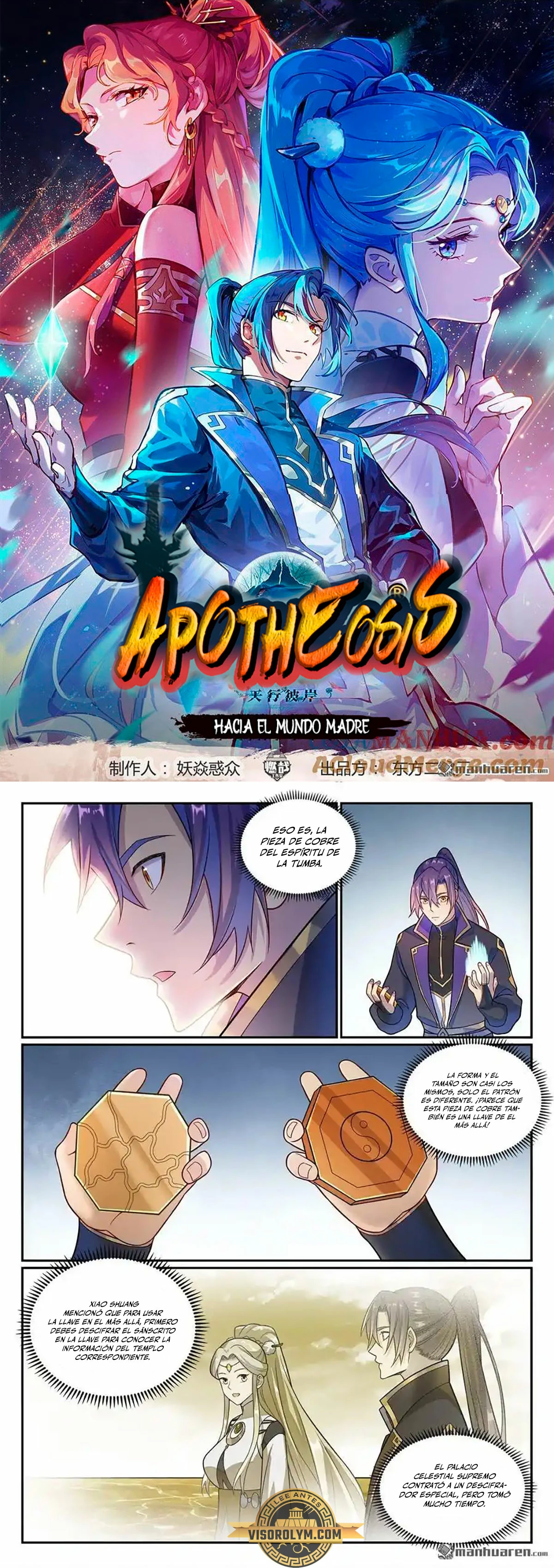 Apoteosis: Elevación al Estado de Dios —  Capítulo 1179 — 2