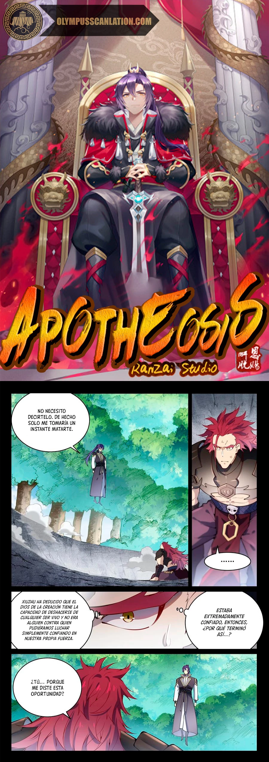 Apoteosis: Elevación al Estado de Dios —  Capítulo 852 — 3