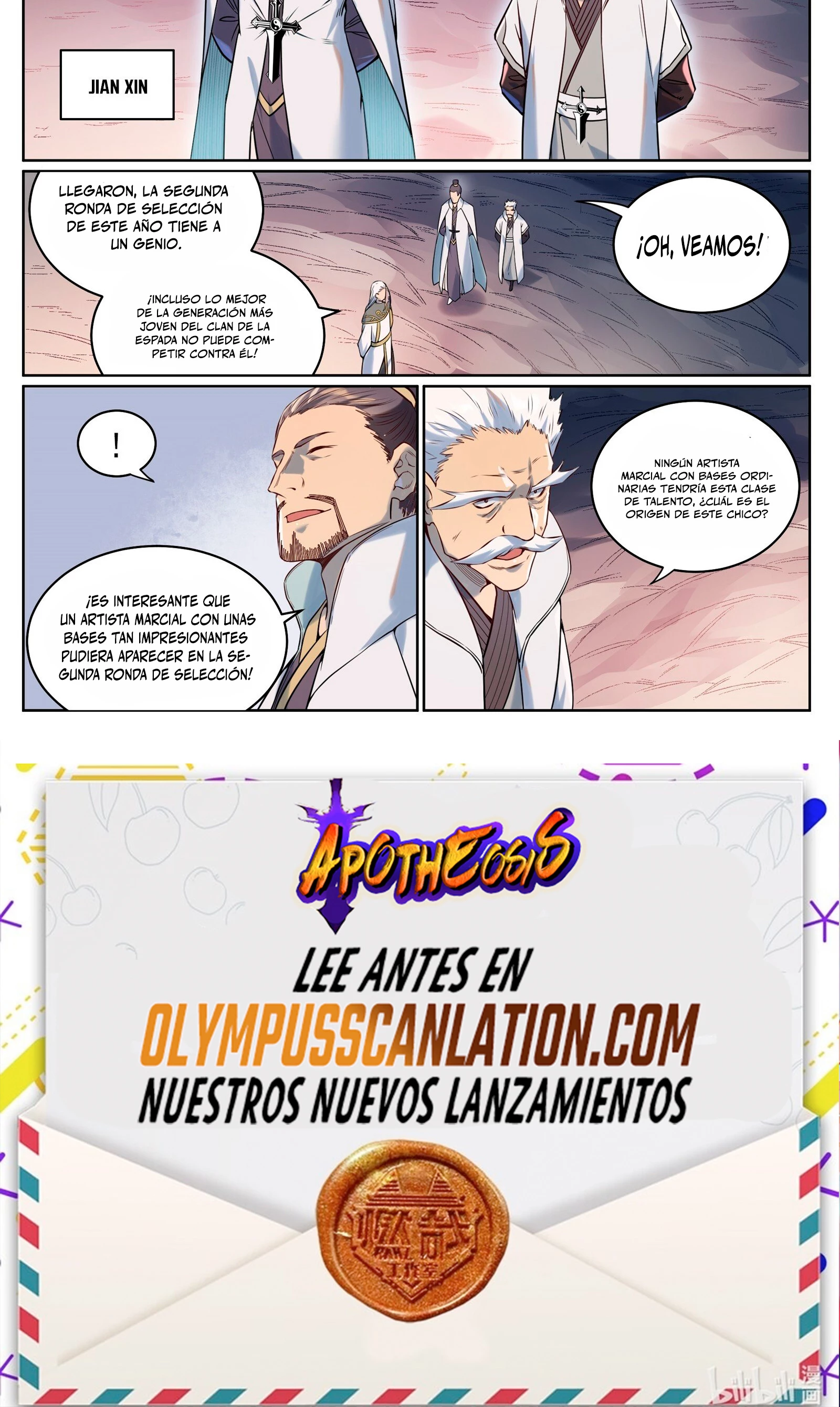 Apoteosis: Elevación al Estado de Dios —  Capítulo 947 — 15