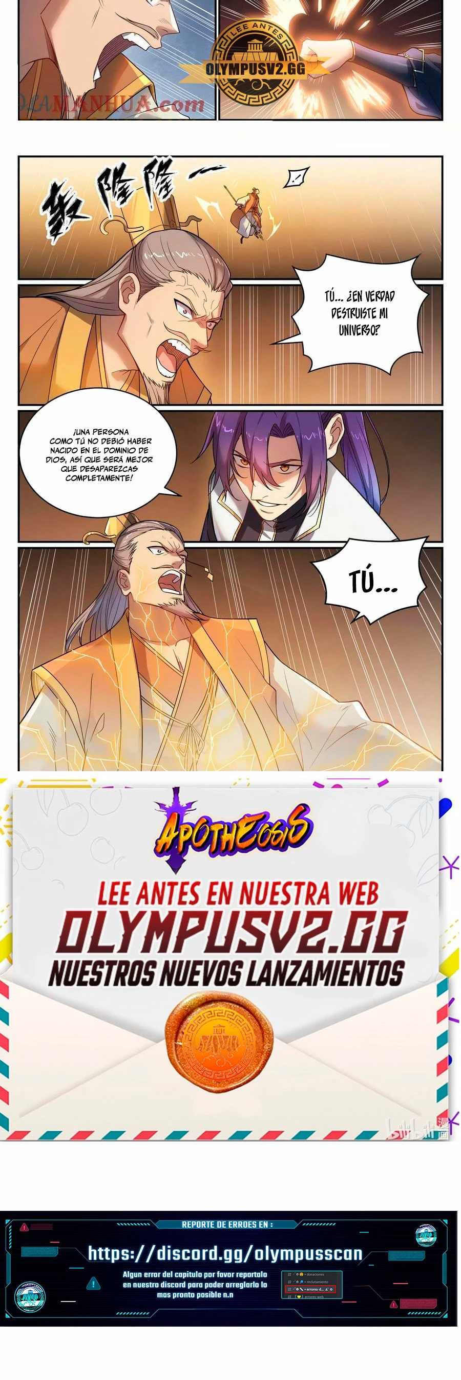 Apoteosis: Elevación al Estado de Dios —  Capítulo 1113 — 9
