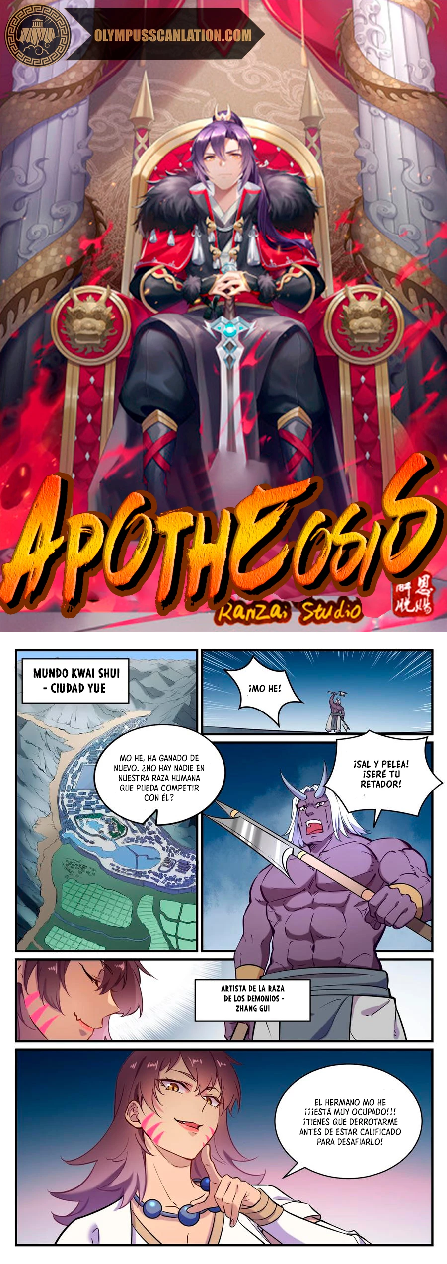 Apoteosis: Elevación al Estado de Dios —  Capítulo 805 — 3