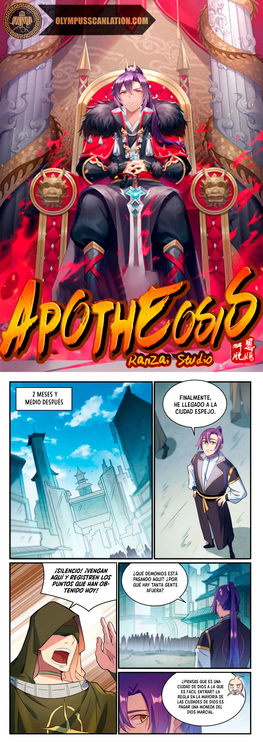 Apoteosis: Elevación al Estado de Dios —  Capítulo 855 — 3