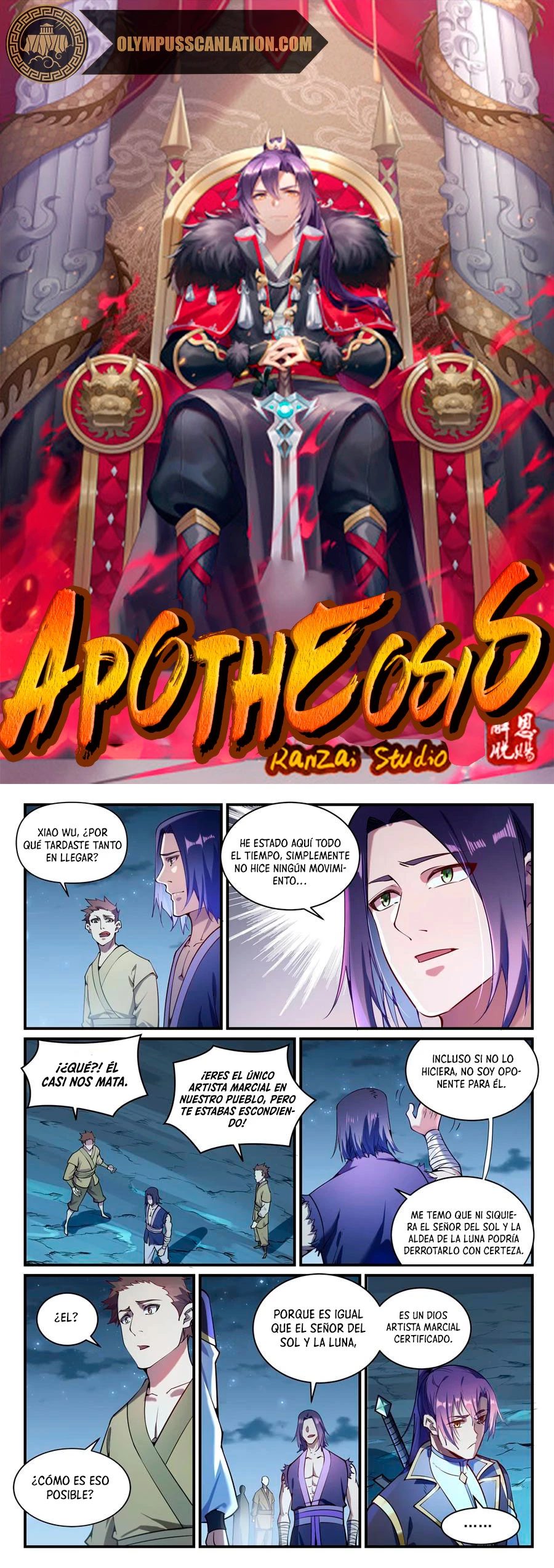 Apoteosis: Elevación al Estado de Dios —  Capítulo 844 — 3
