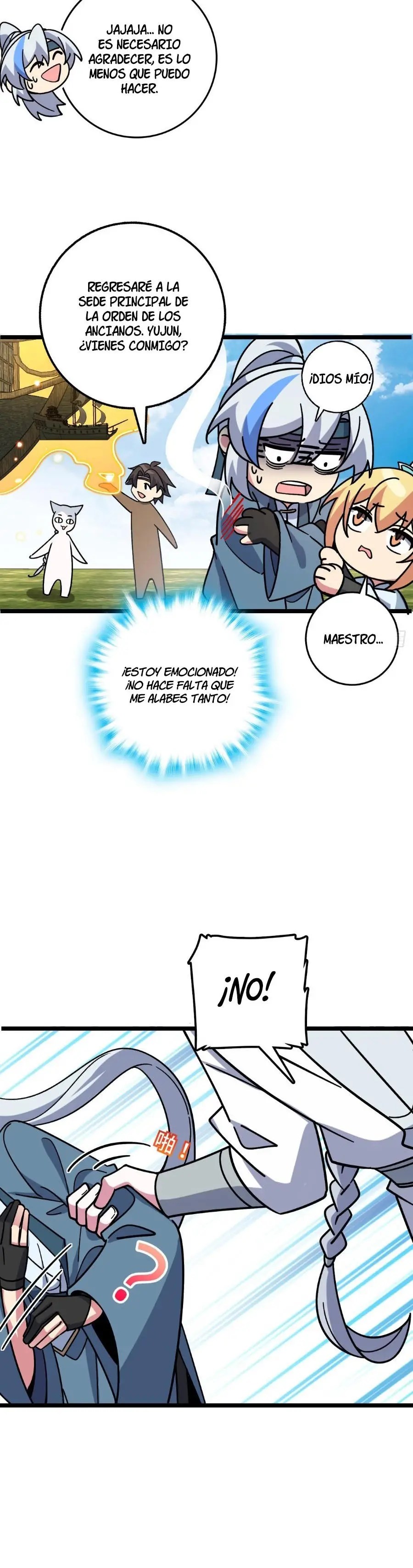 Mi Maestro Solo Se Abre Paso Cada Vez Que Se Alcanza El Limite — Capítulo 99 — 35