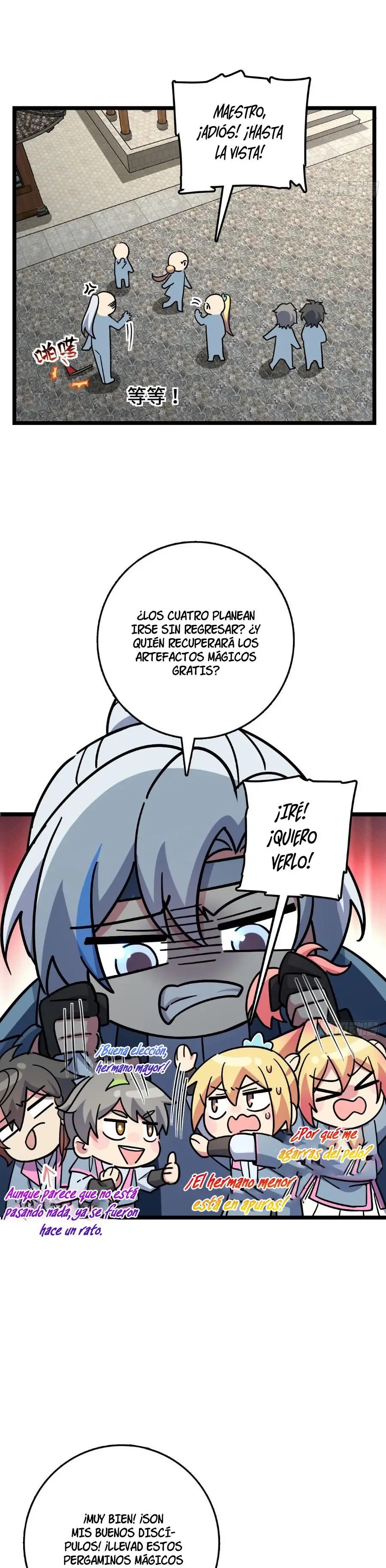 Mi Maestro Solo Se Abre Paso Cada Vez Que Se Alcanza El Limite — Capítulo 89 — 5