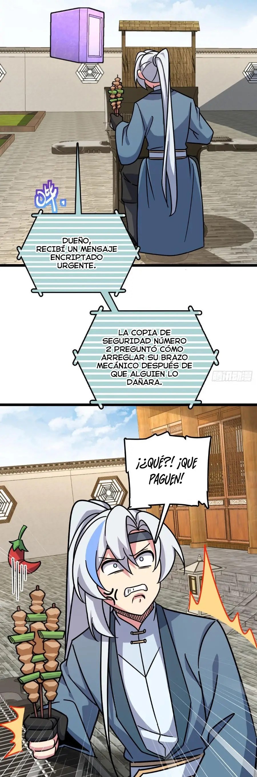 Mi Maestro Solo Se Abre Paso Cada Vez Que Se Alcanza El Limite — Capítulo 93 — 17