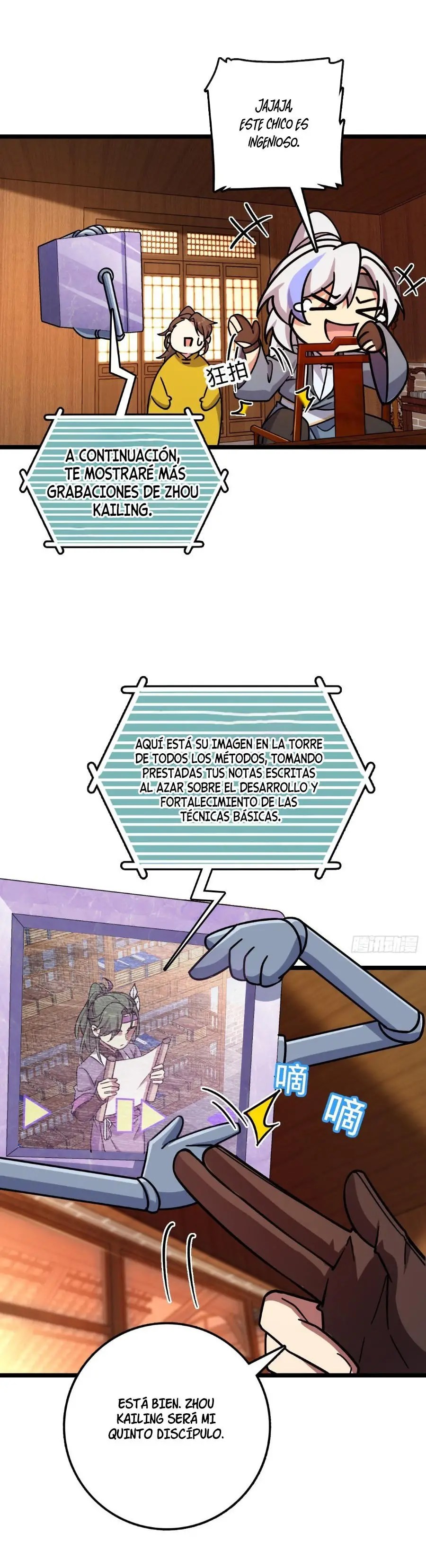 Mi Maestro Solo Se Abre Paso Cada Vez Que Se Alcanza El Limite — Capítulo 54 — 27