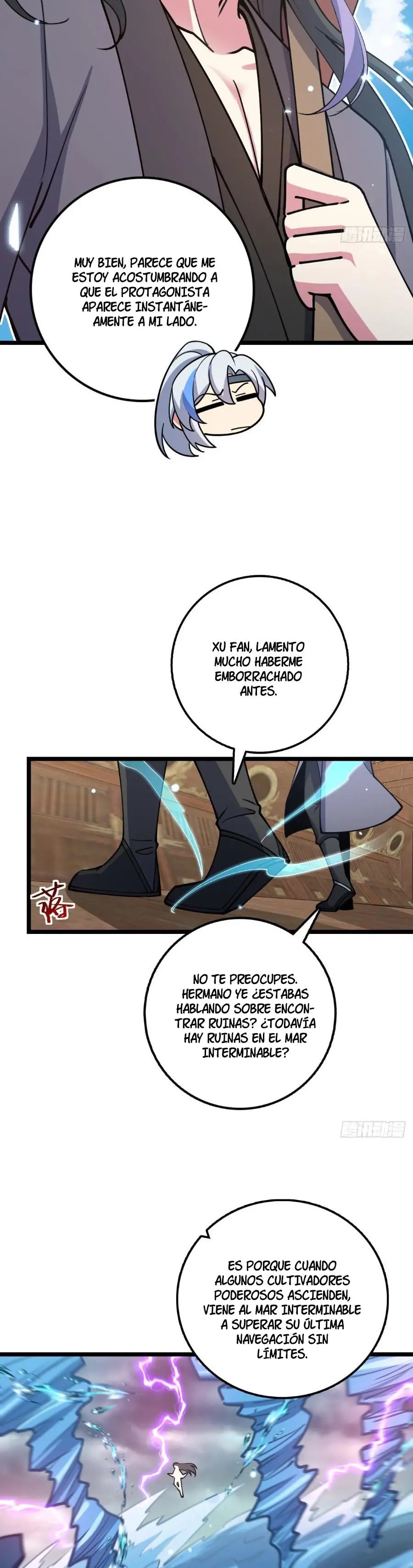 Mi Maestro Solo Se Abre Paso Cada Vez Que Se Alcanza El Limite — Capítulo 21 — 31