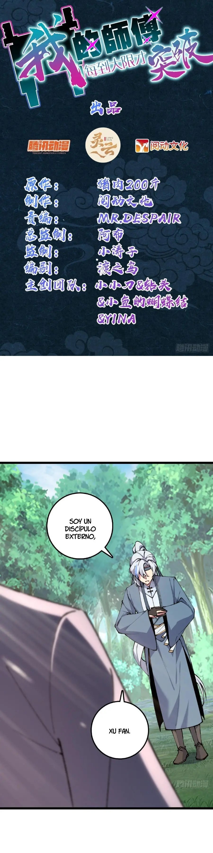 Mi Maestro Solo Se Abre Paso Cada Vez Que Se Alcanza El Limite — Capítulo 11 — 2