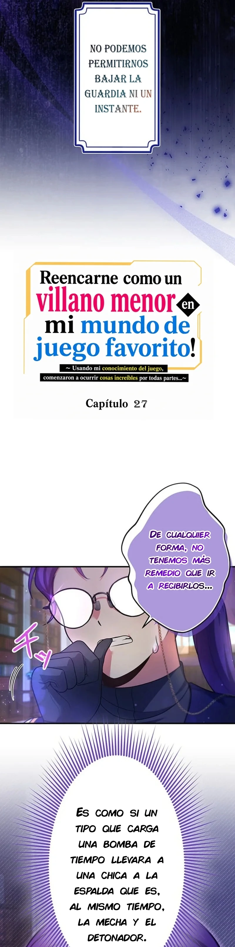 Reencarne como un villano menor en mi mundo de juego favorito! — Capítulo 27 — 10