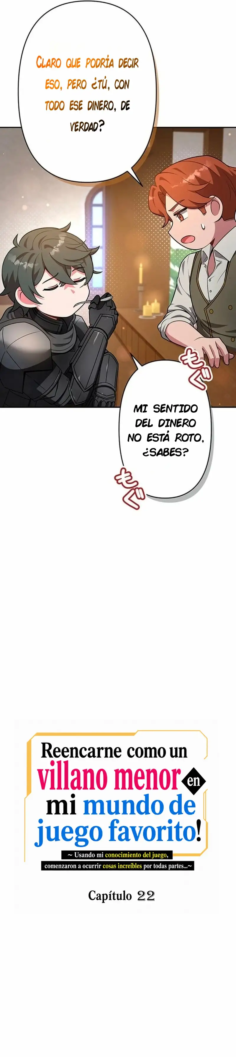 Reencarne como un villano menor en mi mundo de juego favorito! —  Capítulo 22 — 6