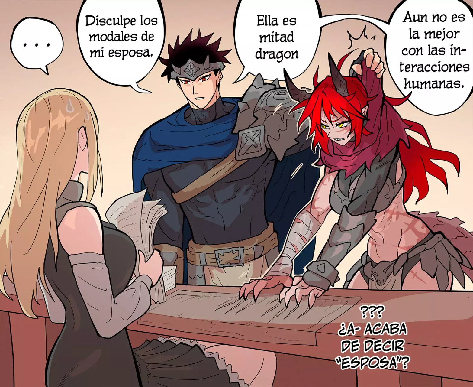 Mi Esposa es Mitad-Dragón —  Capítulo 1 — 4