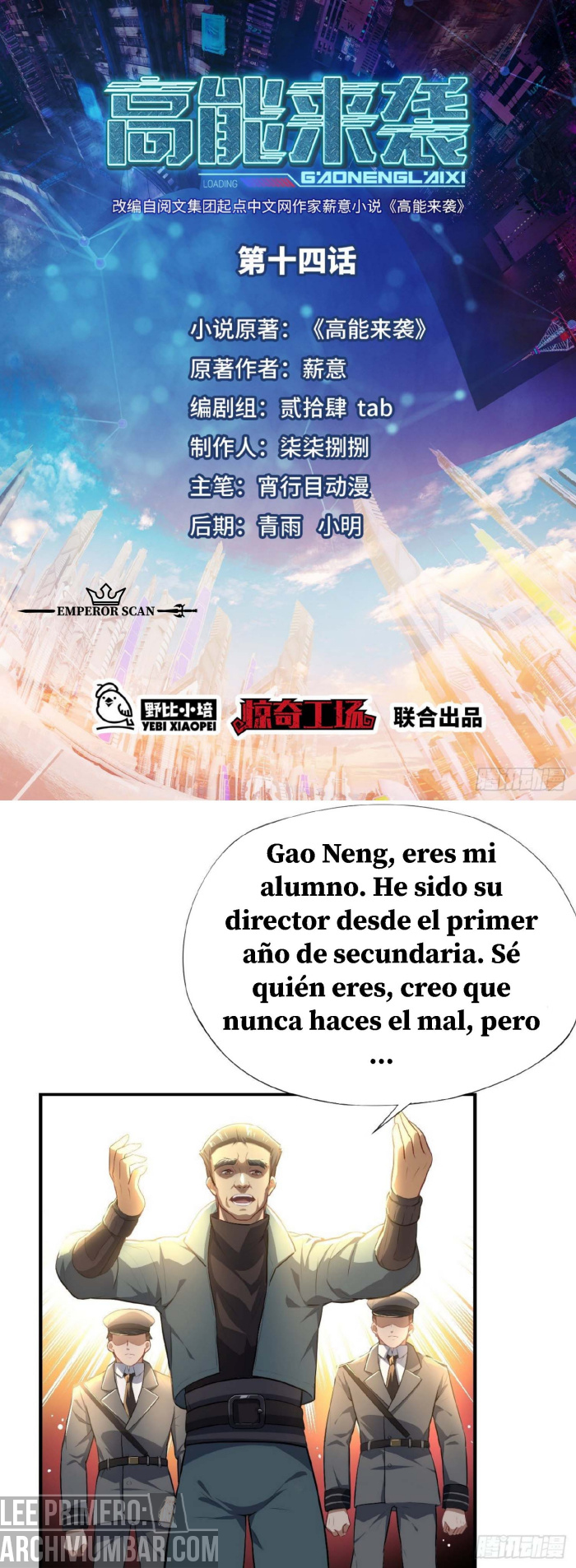 El próximo Sr. Alta Energía — Capítulo 14 — 2