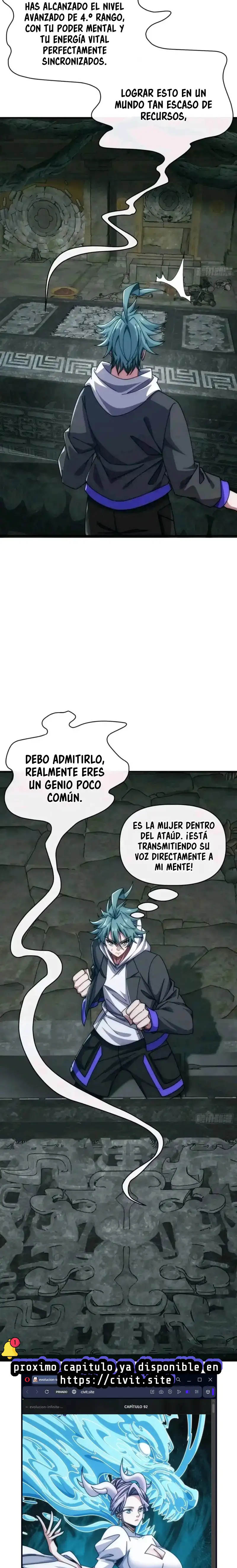 Evolucion Infinita Desde Cero — Capítulo 91 — 10