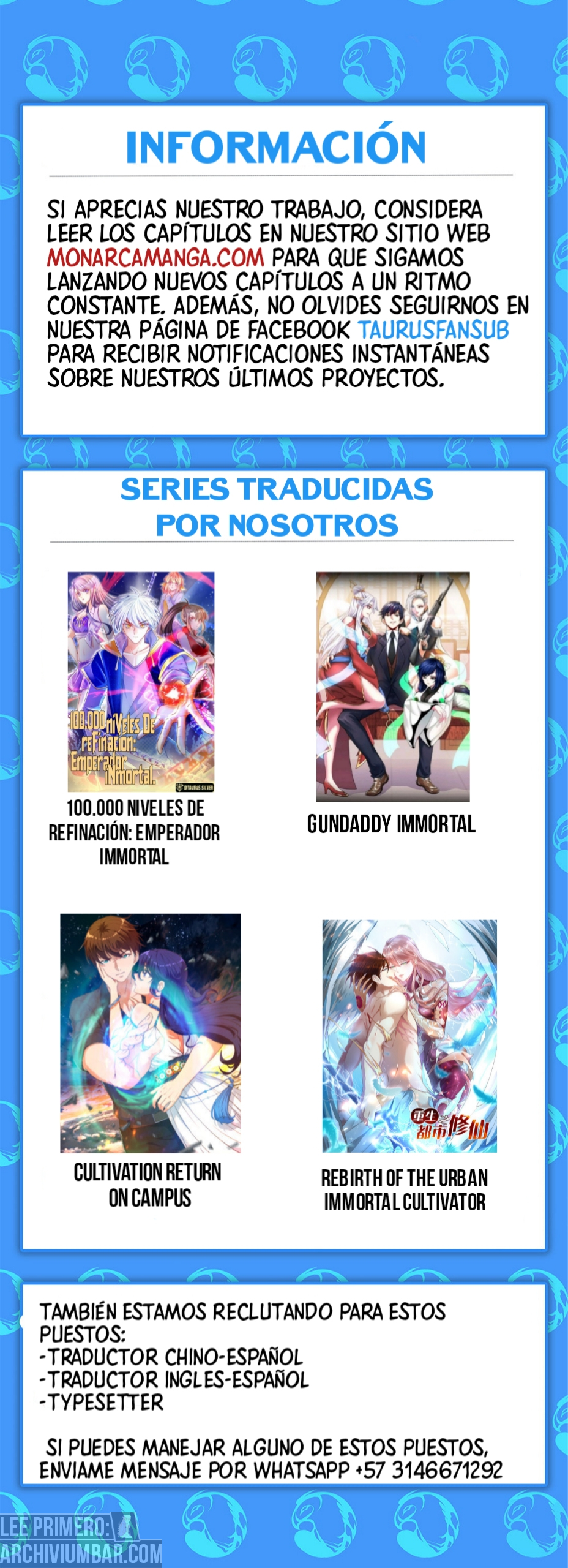 100.000 niveles de refinación: Emperador inmortal. — Capítulo 113 — 16