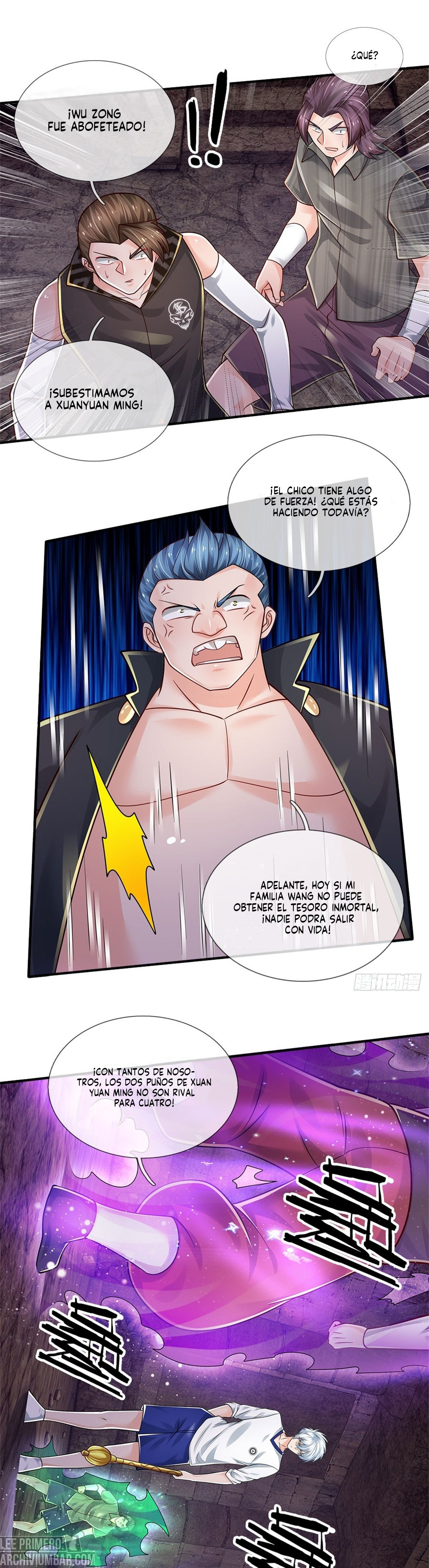 100.000 niveles de refinación: Emperador inmortal. — Capítulo 103 — 2