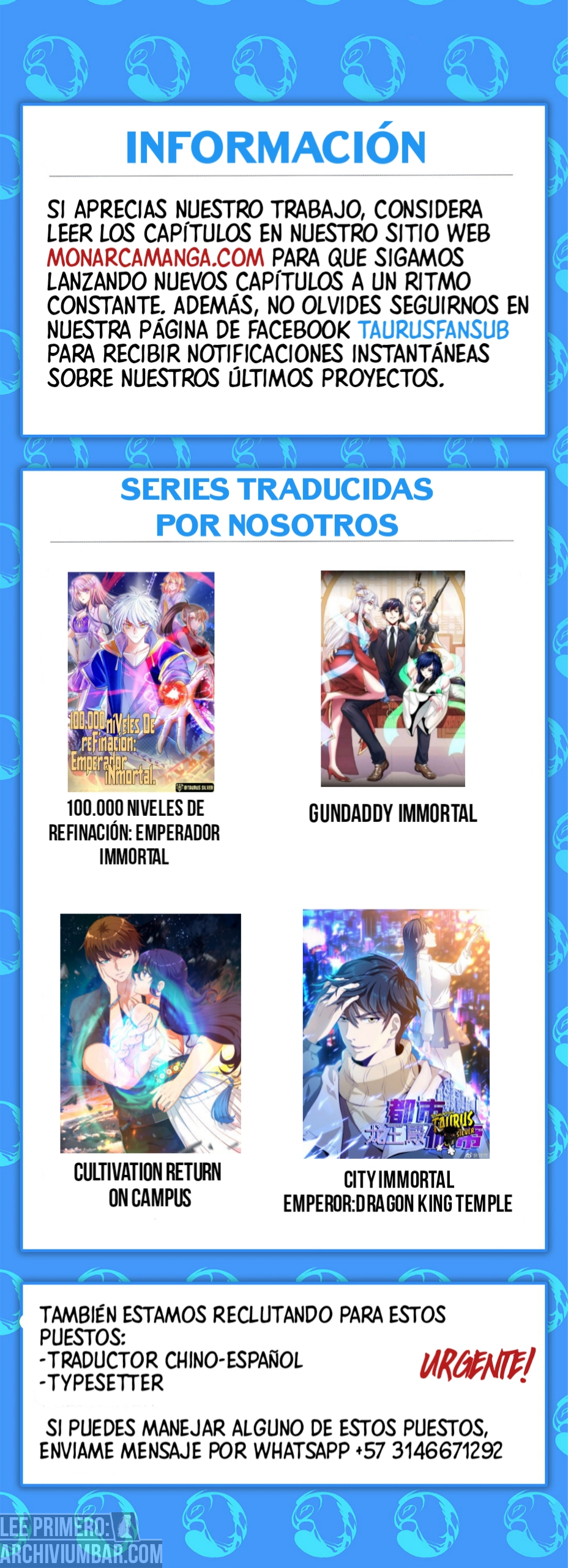 100.000 niveles de refinación: Emperador inmortal. — Capítulo 109 — 16