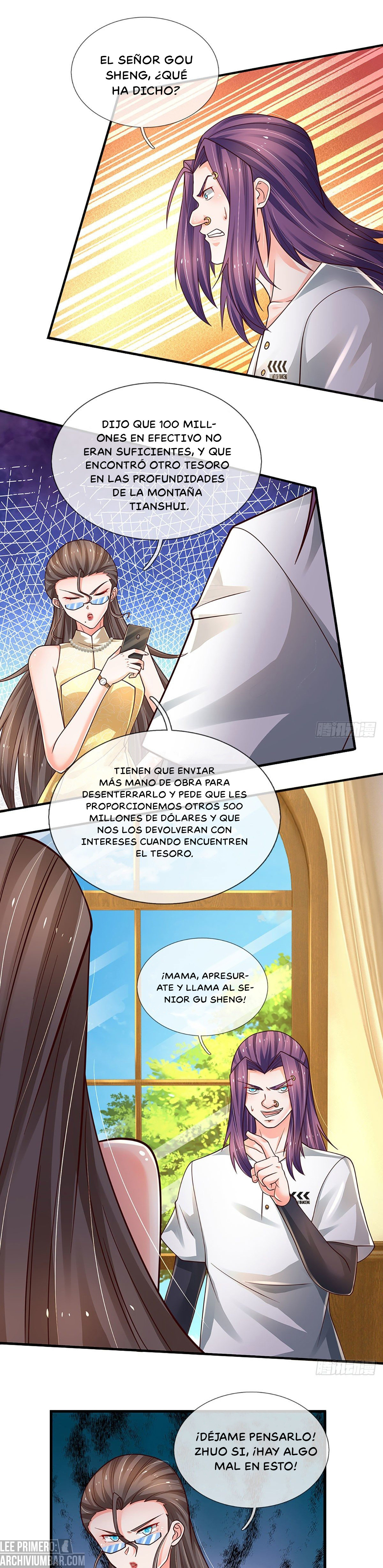 100.000 niveles de refinación: Emperador inmortal. — Capítulo 128 — 2